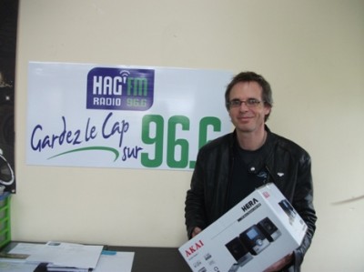 Radio HAG' FM - Gagnant chaine hifi mars 2015