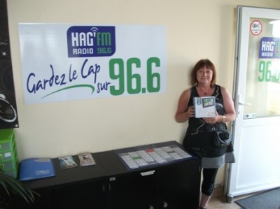 Radio HAG' FM - Gagnante GPS juillet 2014